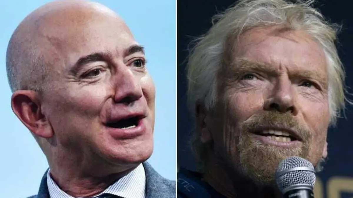 Jeff Bezos_Richard Branson_Virgin Galactic _Blue Origin